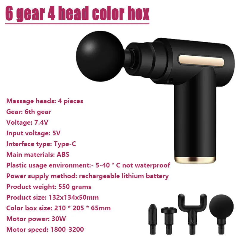 Electric Deep Tissue Fascial Massage Gun