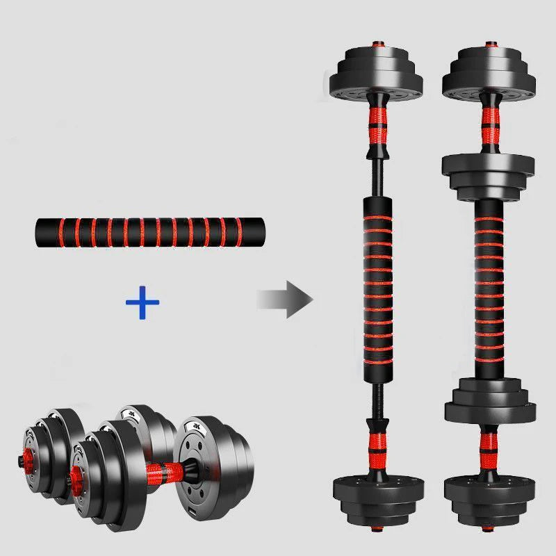 Adjustable Weight Dumbbell & Barbell Plates