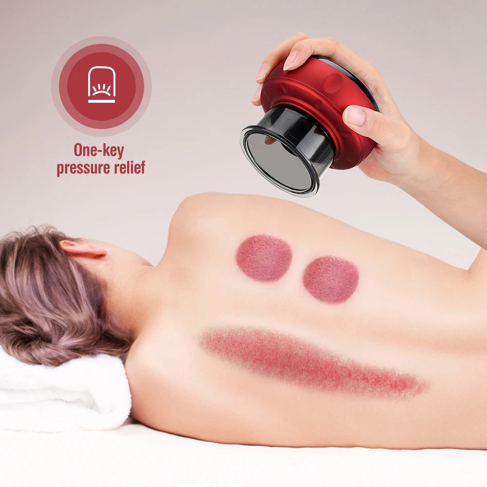 Smart Vacuum Cupper Body Cupping Scraping Massager