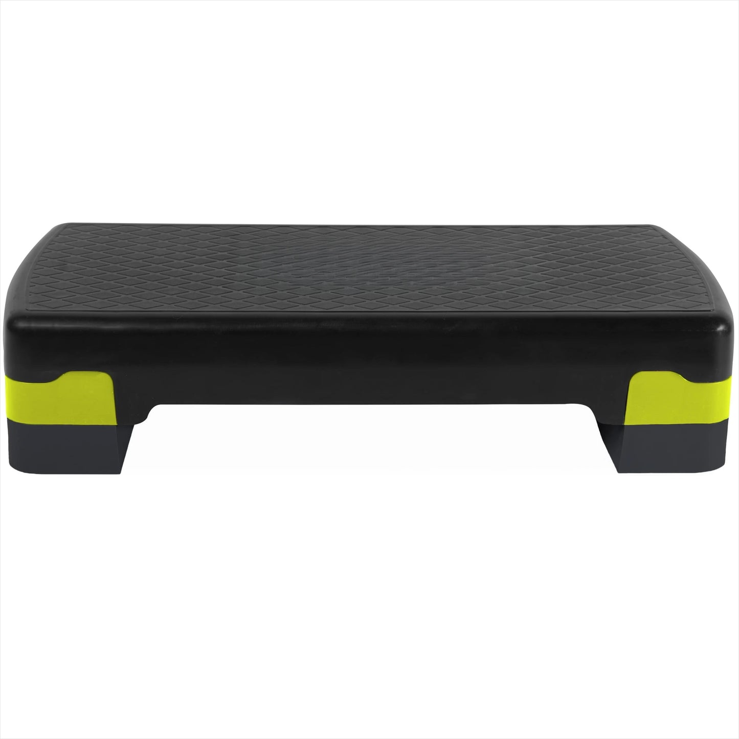 Aerobic Stepper, Fitness Stepping Platform, Black and White