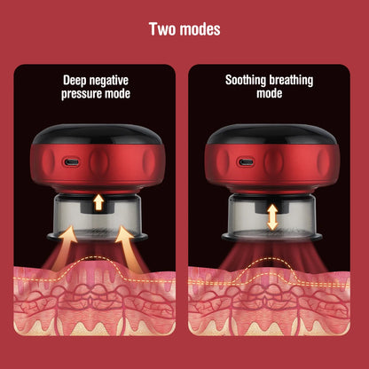 Smart Vacuum Cupper Body Cupping Scraping Massager