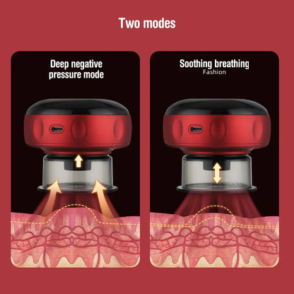 Smart Vacuum Cupper Body Cupping Scraping Massager