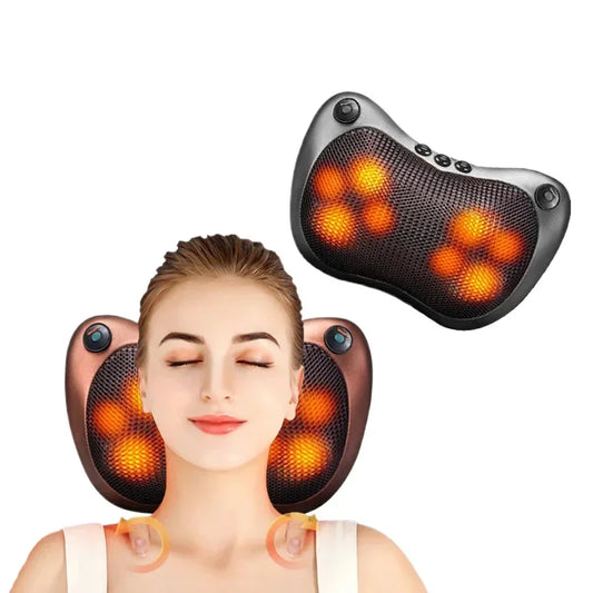 Magnetic Electric Neck & Body Massage Pillow