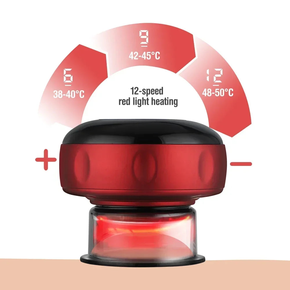 Smart Vacuum Cupper Body Cupping Scraping Massager
