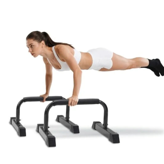 ush Up Bars Parallettes for Home Workout