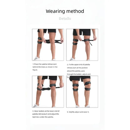 Adjustable Anti-Slip Sports Knee Pads