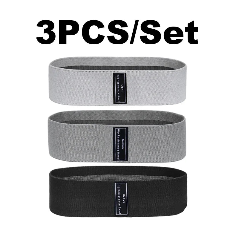 Elastic Booty & Thigh Workout Bands