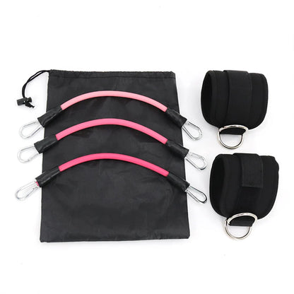 TPE Resistance Bands with Ankle Straps