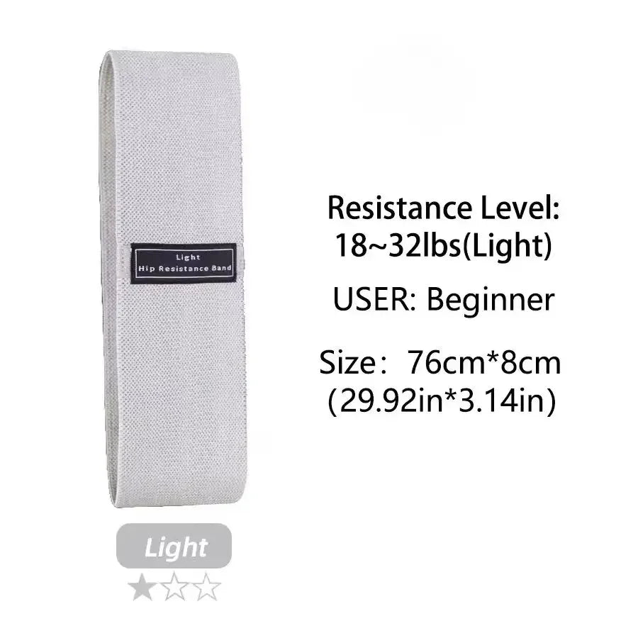 Elastic Booty & Thigh Workout Bands