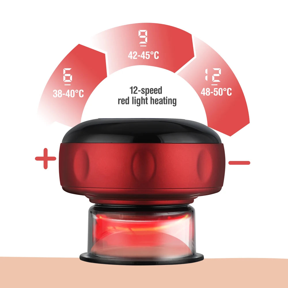 Smart Vacuum Cupper Body Cupping Scraping Massager