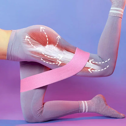 Elastic Booty & Thigh Workout Bands