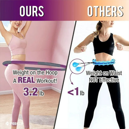 Detachable Weighted Exercise Hoop