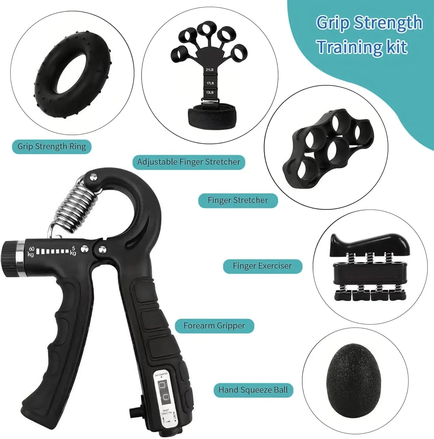 Mechanical Counting Grip Strength