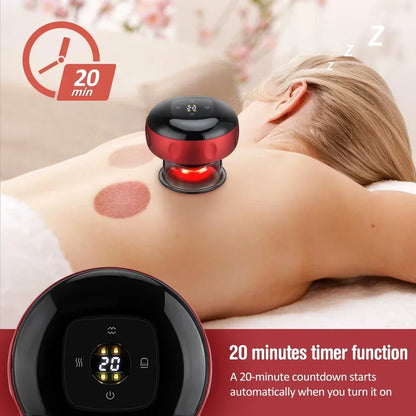 Smart Vacuum Cupper Body Cupping Scraping Massager