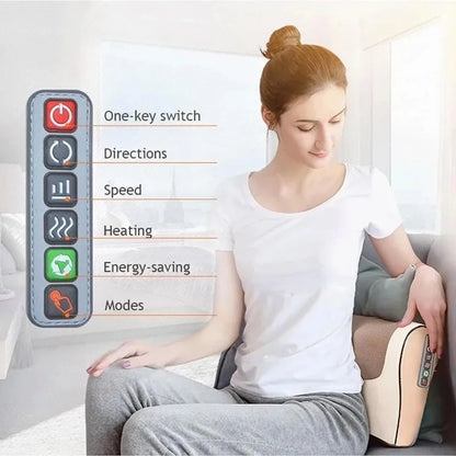 Deep Tissue Shoulder & Foot Massage Pillow