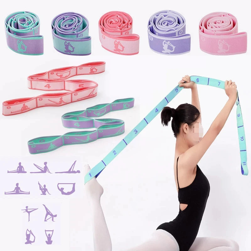 Multifunctional Elastic Yoga Stretch Band